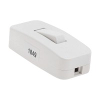 Διακόπτης λευκός 4Α 250V - KP2-2