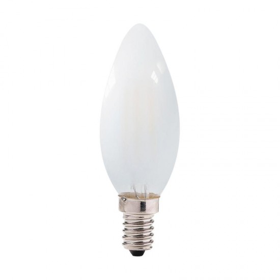 Λάμπα LED Κερί Filament matt C35 4W E14 4000K 400lm - LFCSC144