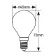 Λάμπα LED Σφαιρική G45 6W E27 4000K 470lm - LGLCE276S