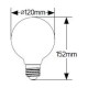 Λάμπα LED Γλόμπος G120 18W E27 4000K 1850lm - LGNCE2718