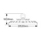 Καμπάνα LED Highbay Economy 150W 5000K 15000lm IP65 - LHB150RNS
