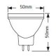 Λάμπα LED MR16 6W GU5.3 4000K 470lm - LHMC6E