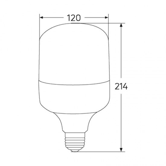 Λάμπα LED High Power Premium 36W E27 4000K 3200lm PF>0.9 IP44 - LHPC2736
