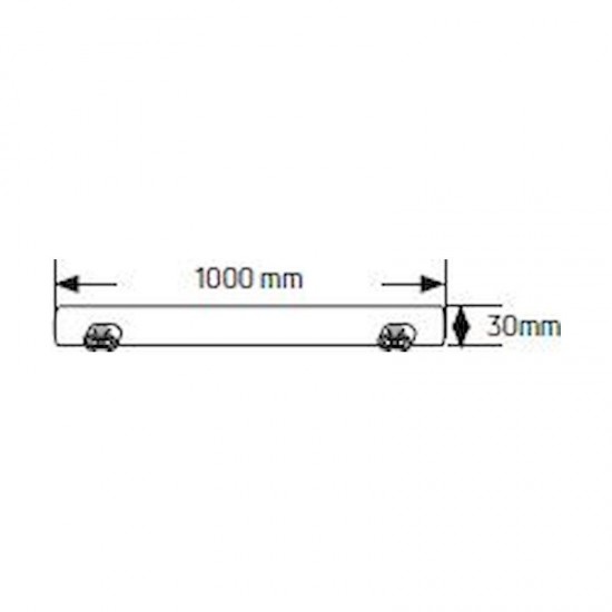 Λάμπα LED Linestra 16W S14s 3000K 1440lm 1.0m - LIN-100W-2