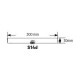 Λάμπα LED Linestra 5W S14d 3000K 450lm 0.3m - LIN-30W-1