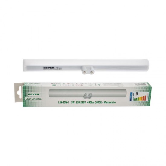Λάμπα LED Linestra 5W S14d 3000K 450lm 0.3m - LIN-30W-1