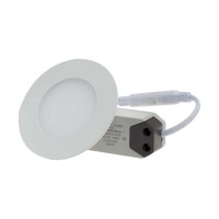 PL LED 3W 6500K 180lm Φ70mm - LPLD3S