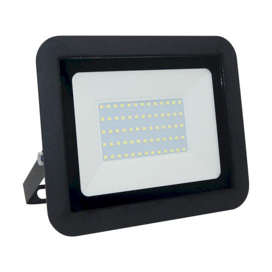 Προβολέας LED 50W 6500K 4250lm IP65 μαύρος - LPRM50D3