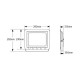 Προβολέας LED 100W 4000K 8000lm IP65 λευκός - LPRW100C