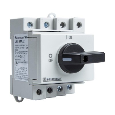 Διακόπτης φορτίου 2P 32A 500VDC - LS32SMAA2