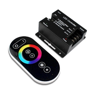 Wireless touch RGB controller 12V-216W-24V-432W - LTKRF12216