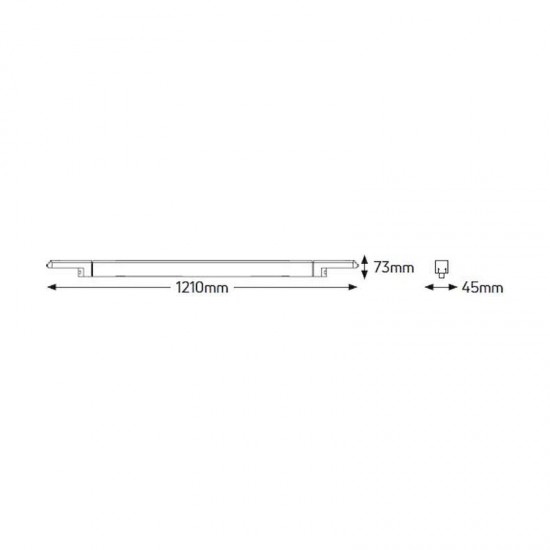 Φωτ. ράγας LED Innova 70W 4000K 30° - LTRLAI3070C