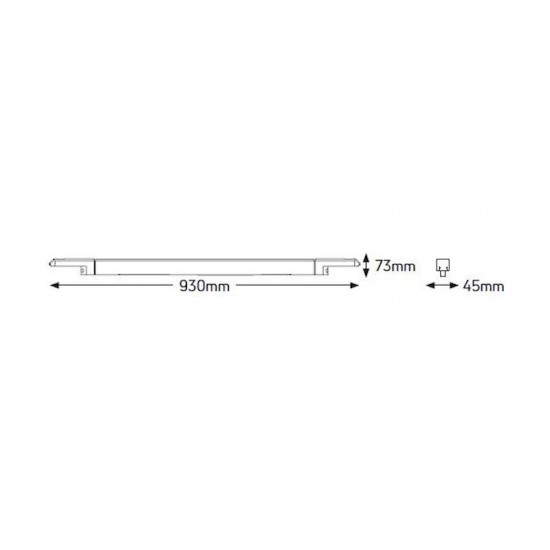 Φωτ. ράγας LED Innova 50W 4000K 60° - LTRLAI6050C