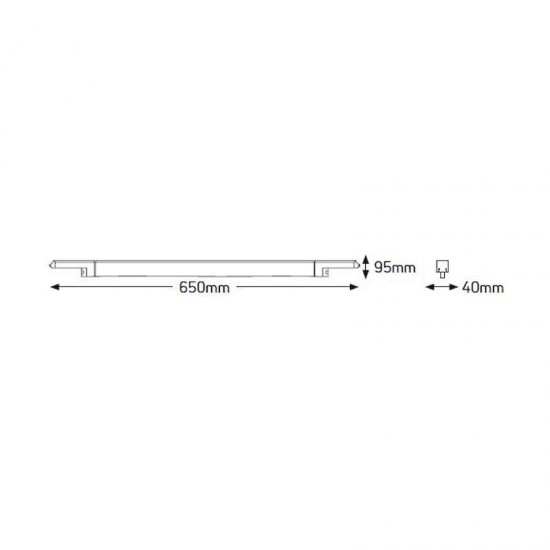 Φωτιστικό ράγας Led Innova 30W 4000K Wide60° - LTRLAIW6030C