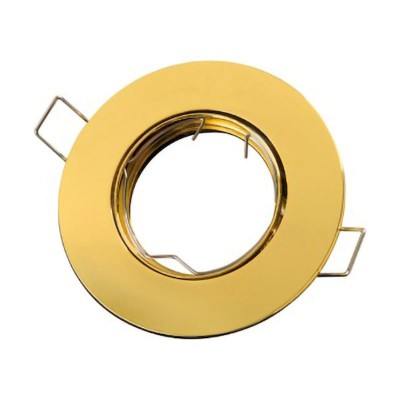 Ρυθμιζόμενο στρογγυλό σποτ GU10 χρυσό - SP78MG