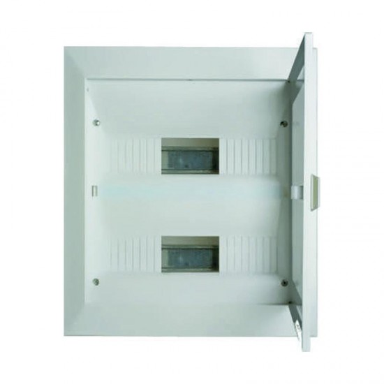 Πίνακας xωνευτός Δέλτα 2x12θ αδιάφανη πόρτα IP30 - VU243