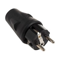 Ρευματολήπτης σούκο μαύρος  ΙΡ44 16Α 250V - YC-DA-32Z