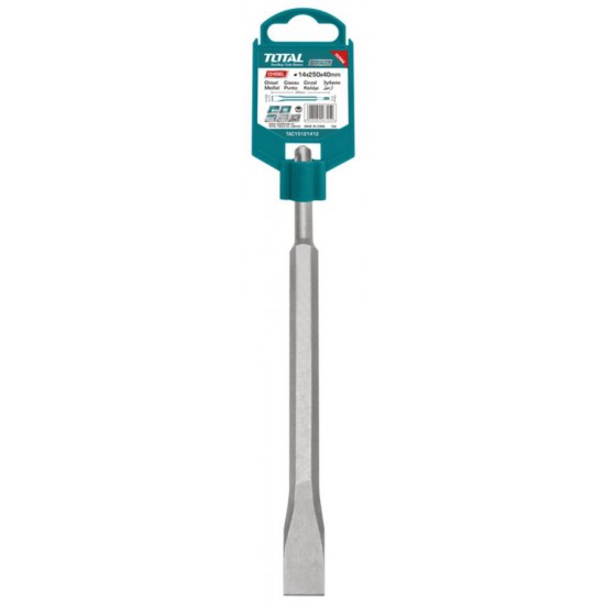 TOTAL ΕΠΑΓΓ. ΚΑΛΕΜΙ ΦΑΡΔΥ SDS-PLUS 14Χ250Χ40mm (TAC15121412)