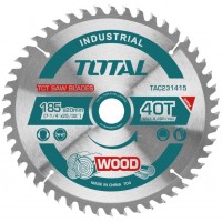 TOTAL ΑΝΤΑΛΛΑΚΤΙΚΟΣ ΔΙΣΚΟΣ Φ-185Χ20-16mm 40T ΓΙΑ TS11418526 / TS1161856 / TSLI1851 (TAC231415)
