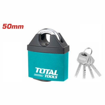 TOTAL ΛΟΥΚΕΤΟ ΑΔΙΑΒΡΟΧΟ ΣΙΔΕΡΕΝΙΟ 50mm (TBLK38501)