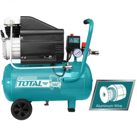 TOTAL ΕΠΑΓΓ. ΑΕΡΟΣΥΜΠΙΕΣΤΗΣ ΛΑΔΙΟΥ 1.1kW / 1.5HP / 50Lit (TC255061E)