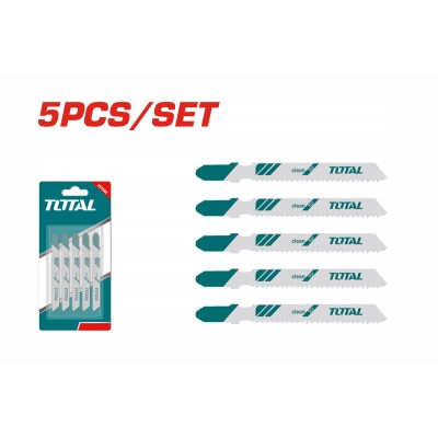 TOTAL ΜΑΧΑΙΡΑΚΙΑ ΣΕΓΑΣ ΜΕΤΑΛΛΟΥ 76mm 5ΤΕΜ (TJSBT118B)
