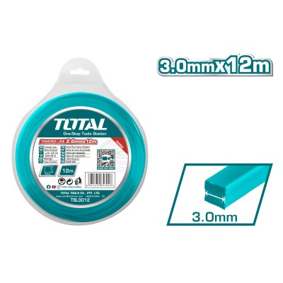 TOTAL ΜΕΣΙΝΕΖΑ ΤΕΤΡΑΓΩΝΗ 3mm - 12m (TSL3012)