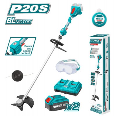 TOTAL ΕΠΑΓΓ. ΘΑΜΝΟΚΟΠΤΙΚΟ ΜΠΑΤ. Li-ion 40V / 4Ah / 2 ΜΠΑΤΑΡΙΕΣ BL Motor (TSTLI200285)