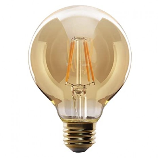 ΛΑΜΠΑ LED FILAMENT G125 GLOBO VINTAGE 8W 2200K E27 FOS_ME