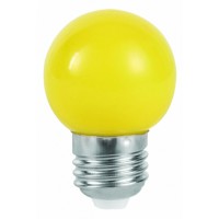 ΣΦΑΙΡΙΚΟ LED G45 Ε27 3W KΙΤΡΙΝΟ FOS_ME