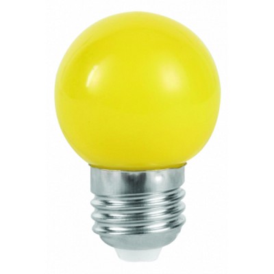 ΣΦΑΙΡΙΚΟ LED G45 Ε27 3W KΙΤΡΙΝΟ FOS_ME