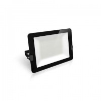 ΠΡΟΒΟΛΕΑΣ LED SUPER SLIM DOB 30W ΜΑΥΡΟΣ IP65 6500K FOS_ME