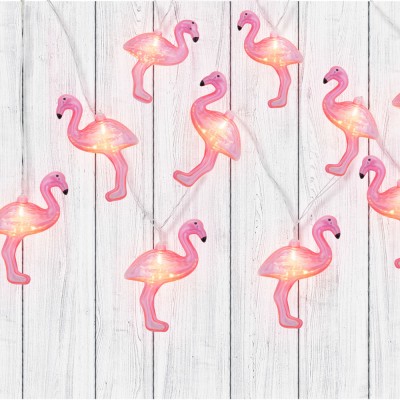 ΔΙΑΚΟΣΜΗΤΙΚΑ ΦΩΤΑΚΙΑ FLAMINGO ΜΕ ΜΠΑΤΑΡΙΕΣ 2xAA