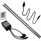 Ταινία Led Σετ Οπίσθιου Φωτισμού TV  Usb με RGB & Controler   5180 Spotlight