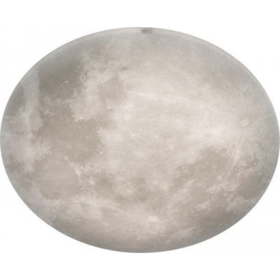 Πλαφονιέρα Οροφής σελήνη Led 40W 3000k Φ60cm LUNAR