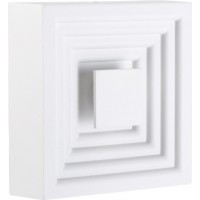 ΑΠΛΙΚΑ ΤΟΙΧΟΥ ΤΕΤΡΑΓΩΝΗ LED 6W 3000K 6380