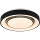 Φωτιστικό Οροφής Φ38cm μαύρο SMD LED 18W 3000-5000K 1500lm  MONA