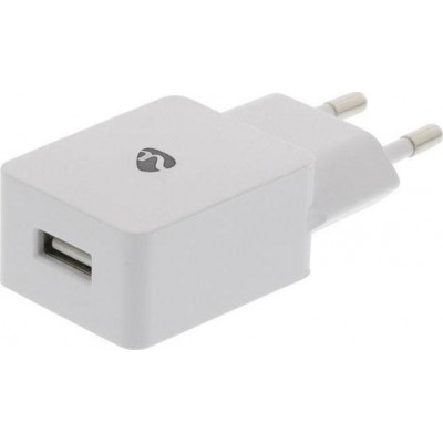 Universal φορτιστής USB 2.1A σε άσπρο χρώμα WCHAU211AWT NEDIS