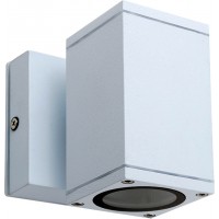 Φωτιστικό Αλουμινίου Τοίχου IP54 GU10 60x108mm Λευκό 