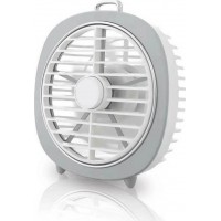 Ανεμιστήρας USB επιτραπέζιος με led φωτισμό 4W