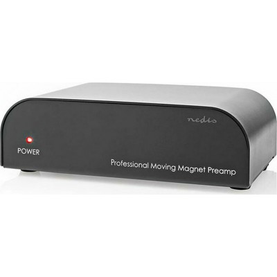 Stereo προενισχυτής με είσοδο AUX / Phono, 2x RCA θηλ. NEDIS AAMP2411BK