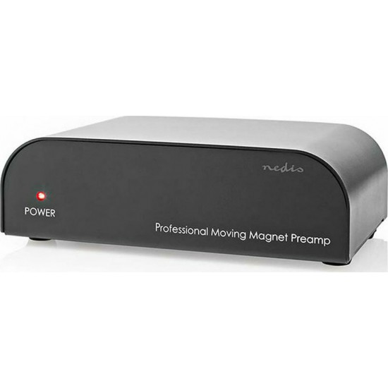 Stereo προενισχυτής με είσοδο AUX / Phono, 2x RCA θηλ. NEDIS AAMP2411BK
