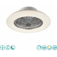 Φωτιστικό οροφής -Ανεμιστήρας led 30w 2200lm Φ50cm STRALSUND