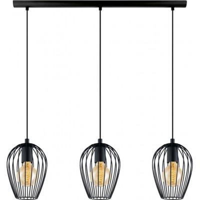 ΦΩΤΙΣΤΙΚΟ ΡΑΓΑ ADRIA CHANDELIER 3XE27 BLACK