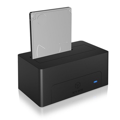 Docking Station για σκληρούς δίσκους SATA HDD/SSD 2.5" ή 3,5 με σύνδεση USB 3.1 (Gen 2) Type-C ICY BOX IB-1121-C31
