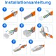 ΚΛΙΠΣ ΜΕΤΑΛΛΙΚΟ HB-DIGITAL CAT 7 RJ45 1PCS