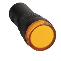 ΕΝΔ. ΛΥΧΝΙΑ LED Φ16 12V AC/DC ΚΙΤΡΙΝΗ ΑD22-16TG