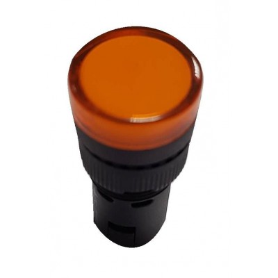  ΕΝΔ. ΛΥΧΝΙΑ LED Φ16 230V ΚΙΤΡΙΝΗ AD22-16DΟ 