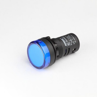ΕΝΔ.ΛΥΧΝΙΑ Φ22 LED ΜΠΛΕ 24V AD22-22B