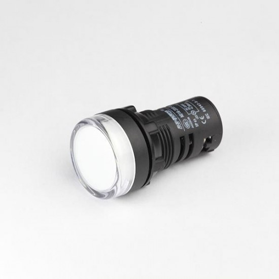 ΕΝΔ.ΛΥΧΝΙΑ Φ22 ΗΛ/ΚΗ 380V ΛΕΥΚΗ AD22-22W